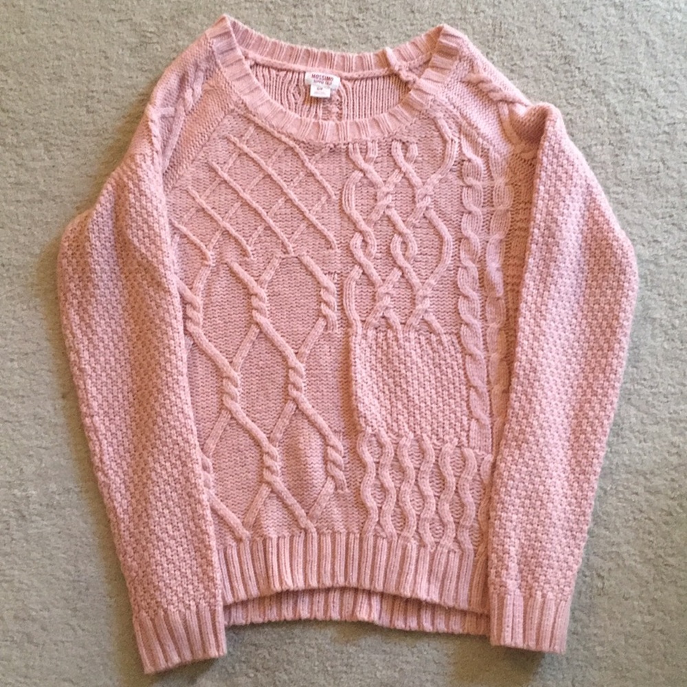 Pink mossimo sweater